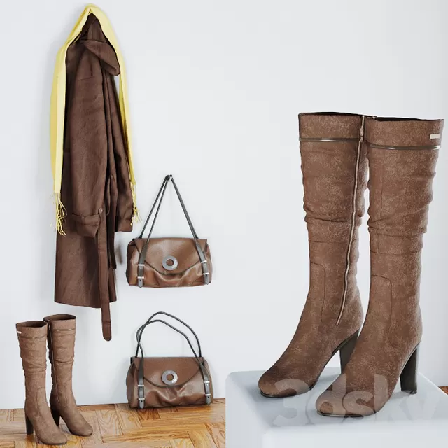 Clothes – Footware – 3D Models – Acc.Clothing