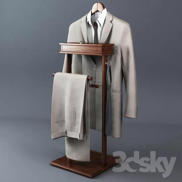 Clothes – Footware – 3D Models – bedroom.tuxidohanger