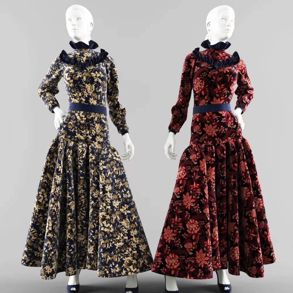 Clothes – Footware – 3D Models – Female mannequin Clothes 06 (max; obj)