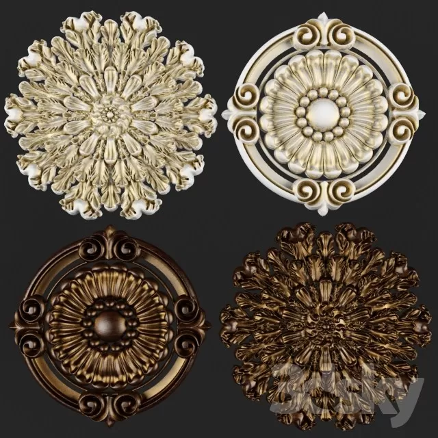 Decorative – Set – 3D Models – 0558