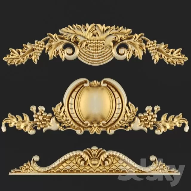 Decorative – Set – 3D Models – 0567