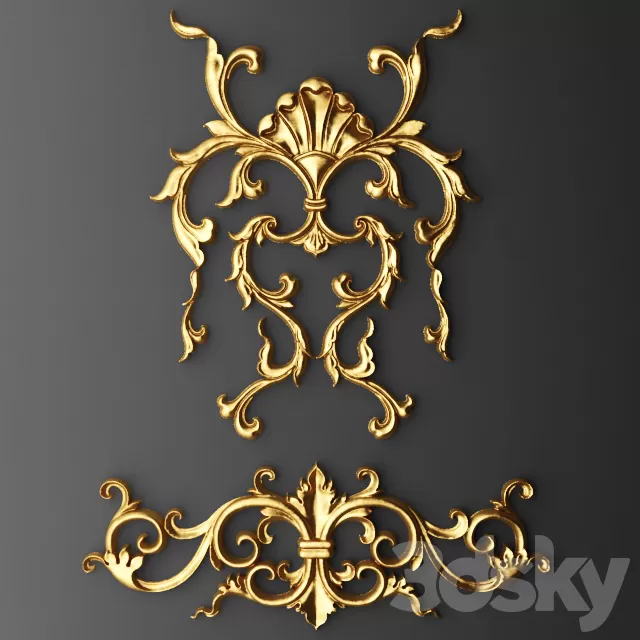 Decorative – Set – 3D Models – 0603