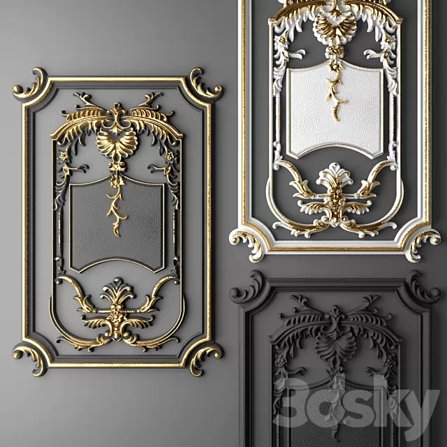 Decorative – Set – 3D Models – 0620