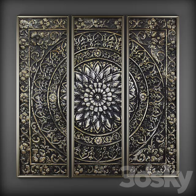 Decorative – Set – 3D Models – 0641