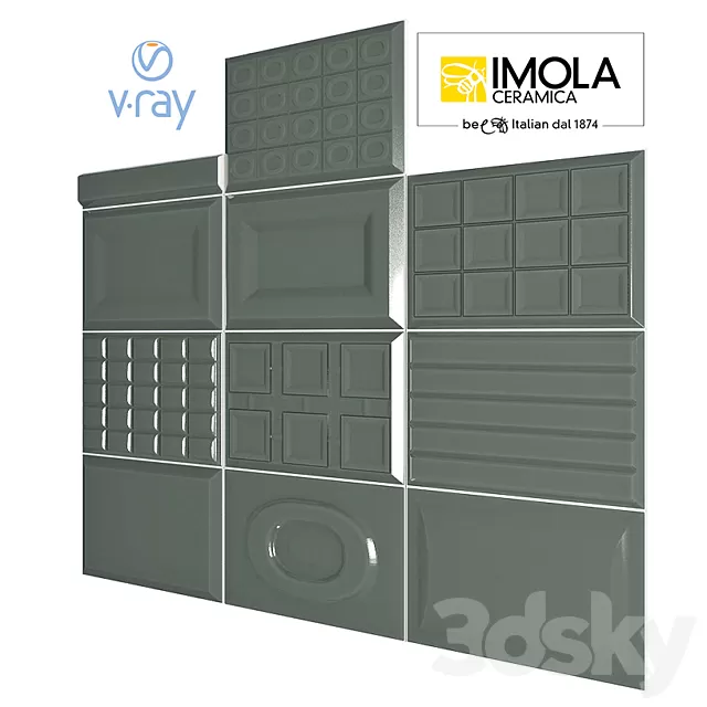 Decorative – Set – 3D Models – 0654