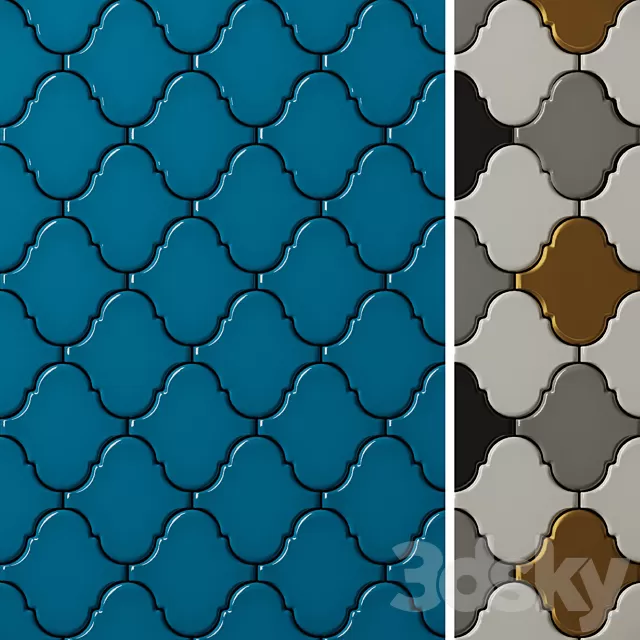 Decorative – Set – 3D Models – Equipe Scale Alhambra