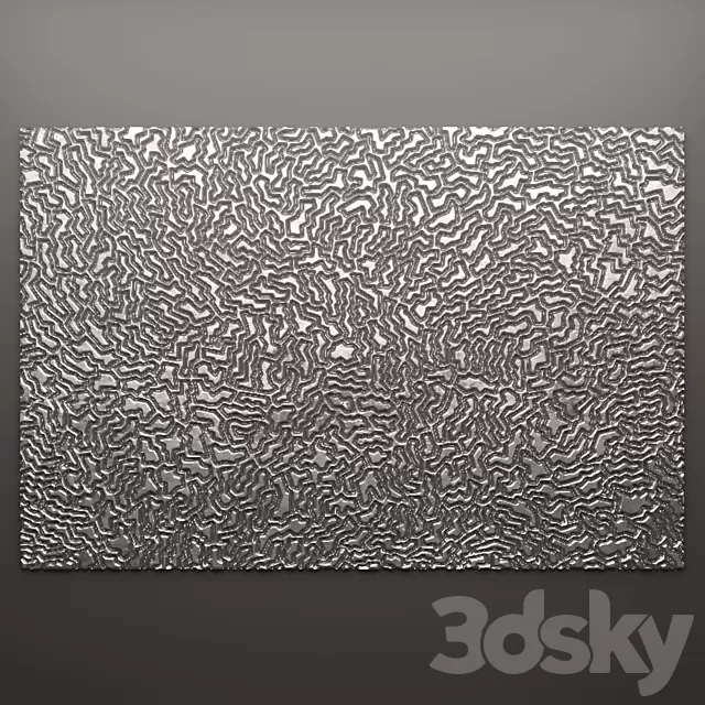 Decorative – Set – 3D Models – Wall decor Panel 3D