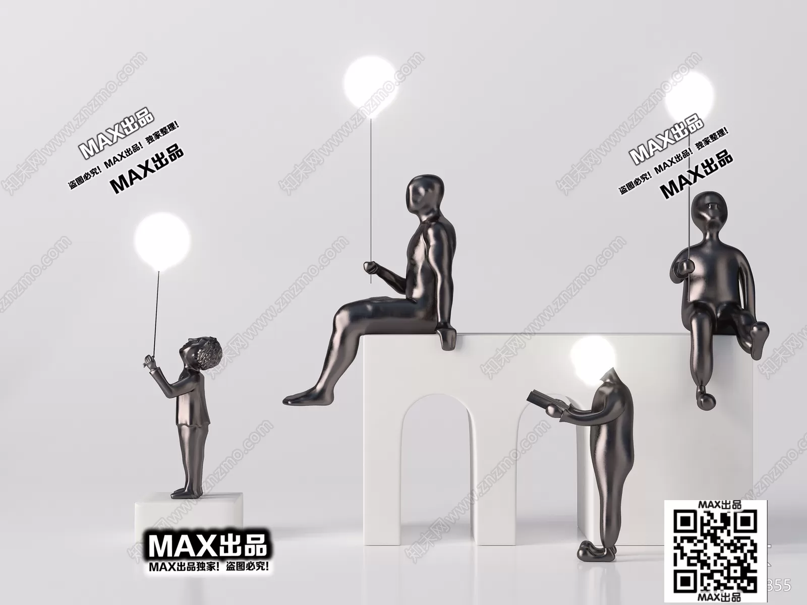 DECORATION 3D MODELS – 3DS MAX – 067