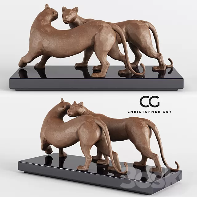 Sculpture – 3D Models – Force Tendre 46-0313 by Christopher Guy