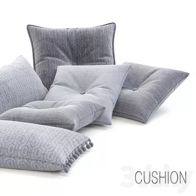 Pillows – 3D Models Download – 0017 Pillows – 3D Models Download – 0017