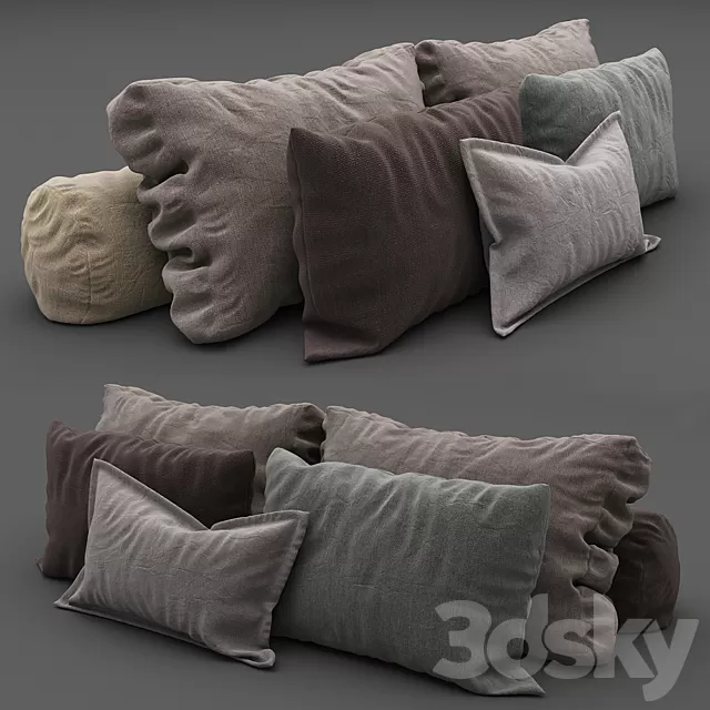 Pillows – 3D Models Download – Pillows collection 101 Pillows – 3D Models Download – Pillows collection 101