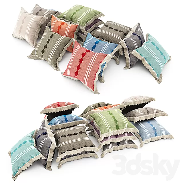 Pillows – 3D Models Download – PillowsCollection79 Pillows – 3D Models Download – PillowsCollection79