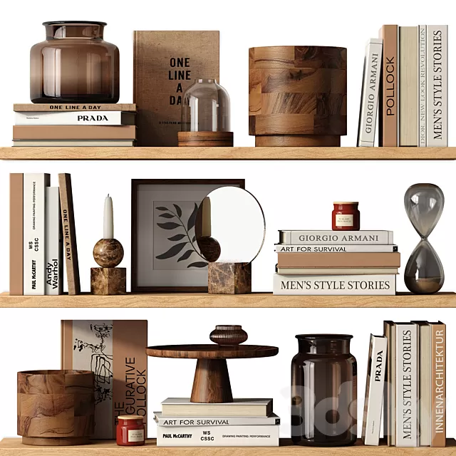 Books – 3D Models Download – 0018