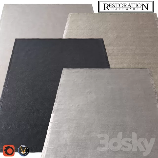 Carpets – 3D Models – Carpet restoration hardware