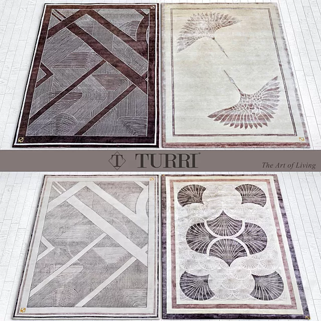 Carpets – 3D Models – Turri Rugs