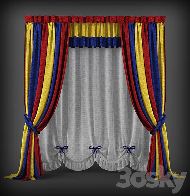 Curtain – 3D Models – 0008