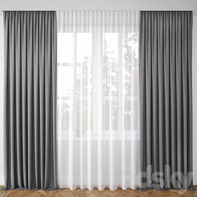 Curtain – 3D Models – 0025