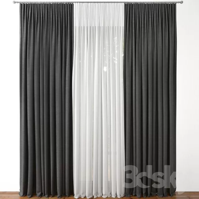Curtain – 3D Models – 0028