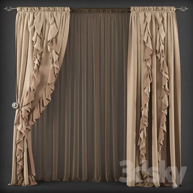 Curtain – 3D Models – 0029