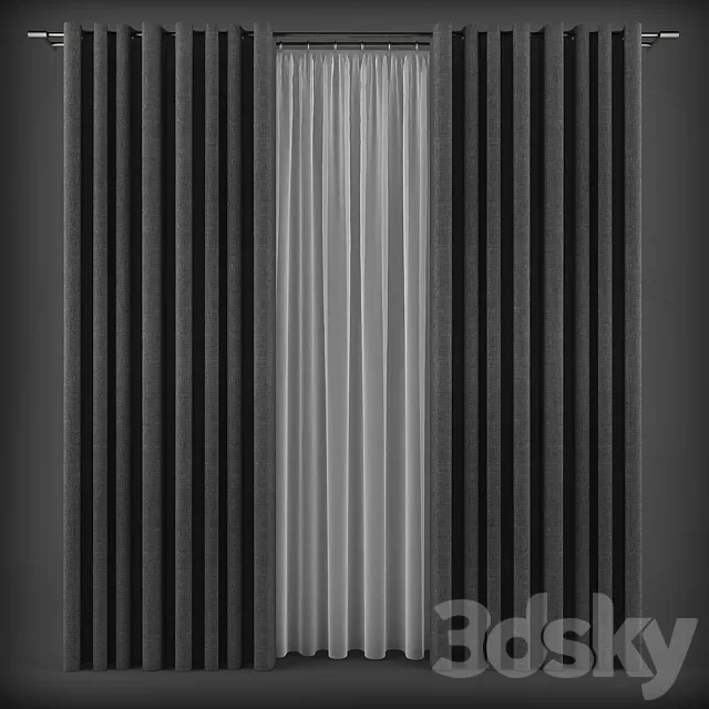 Curtain – 3D Models – 0033