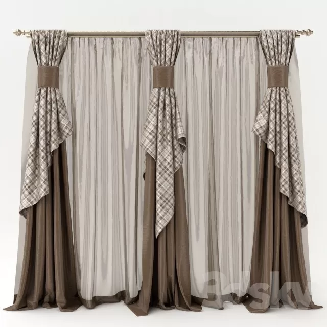 Curtain – 3D Models – 0036