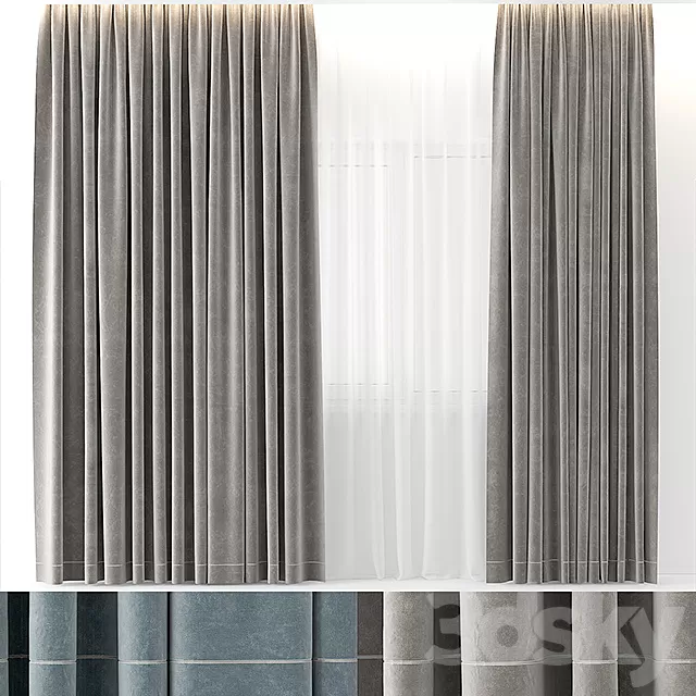 Curtain – 3D Models – 0040