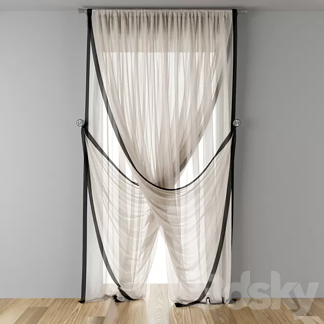 Curtain – 3D Models – 0048