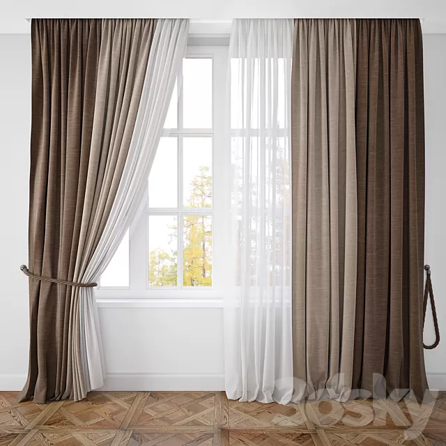 Curtain – 3D Models – 0052