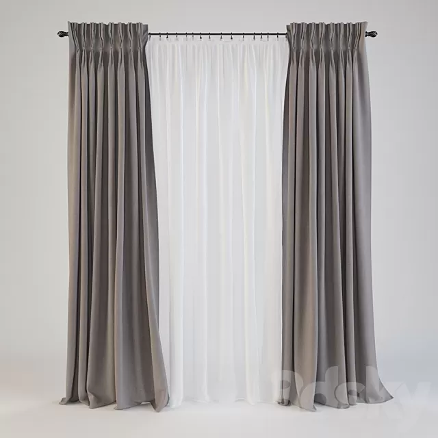 Curtain – 3D Models – 0065