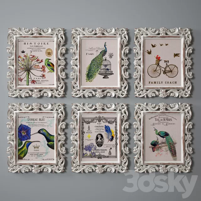 Frame – 3D Models – Solange frame one