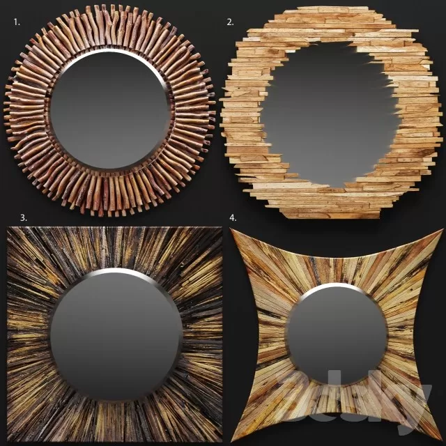 Mirror 3D Models Download – 0026