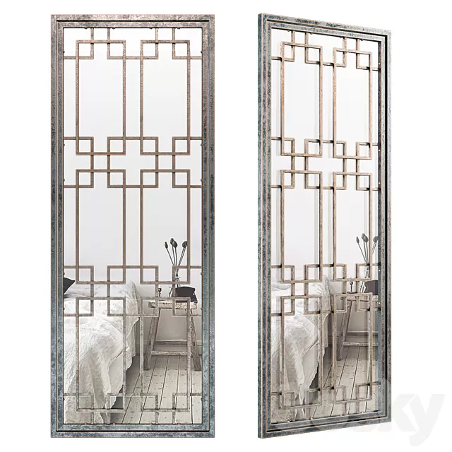 Mirror 3D Models Download – Rectangular wall mirror – Eichholtz Mota 109556 Mirror 3D Models Download – Rectangular wall mirror – Eichholtz Mota 109556