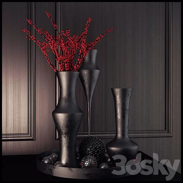 Vase 3D Models Download – Decorative vase