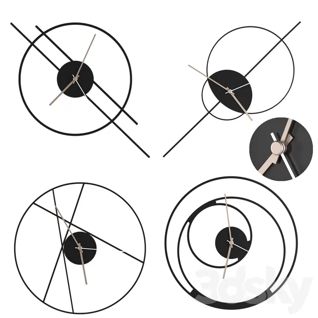Watches – Clocks – 3D Models – 0004