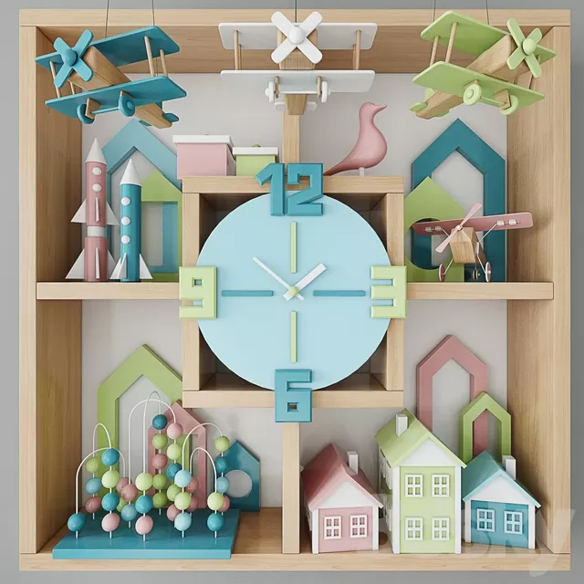 Watches – Clocks – 3D Models – 0011