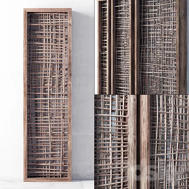 Other Decorative Objects – 3D Models – Branch decor frame