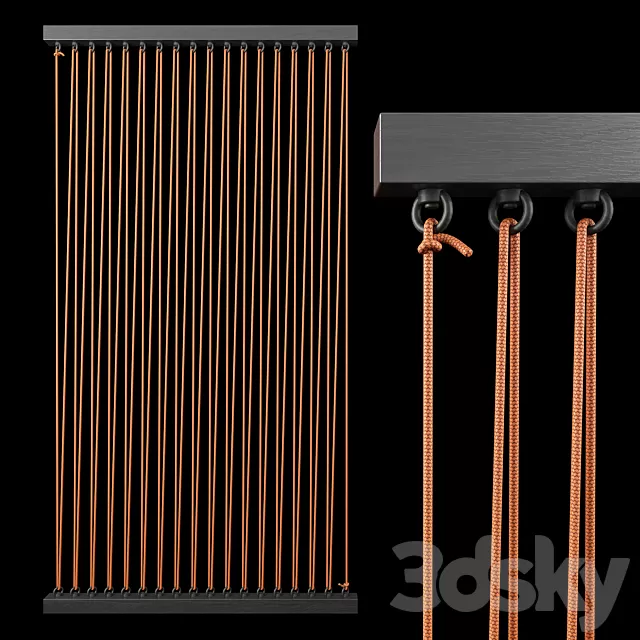 Other Decorative Objects – 3D Models – Partition of cables 1