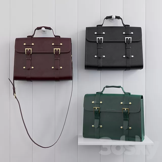 Other Decorative Objects – 3D Models – Relic leather co. Bag