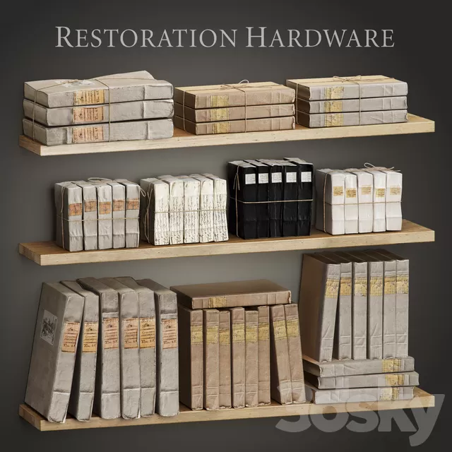 Other Decorative Objects – 3D Models – RH TOMES COLLECTION