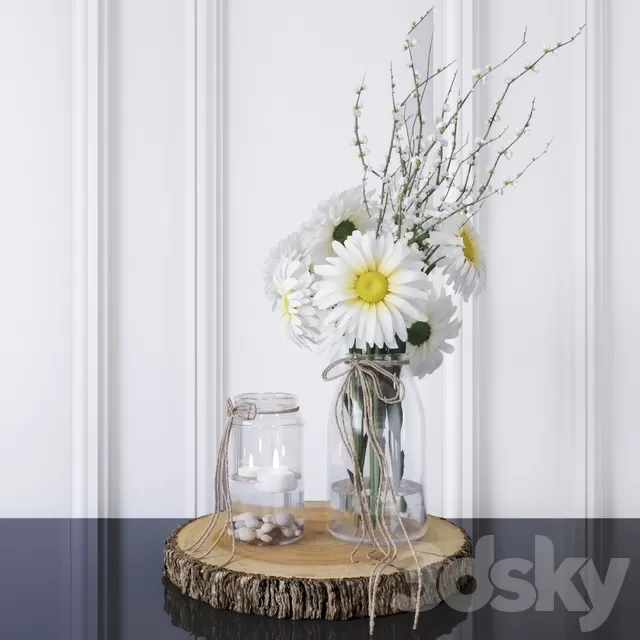 Plants – Flowers – 3D Models Download – Chamomile Plants – Flowers – 3D Models Download – Chamomile