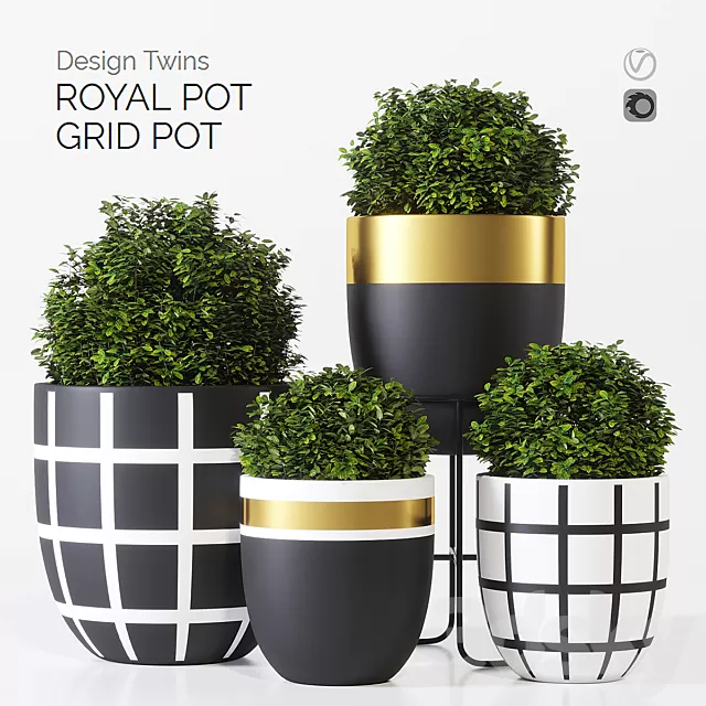 Plants – Flowers – 3D Models Download – Designtwins pot one Plants – Flowers – 3D Models Download – Designtwins pot one