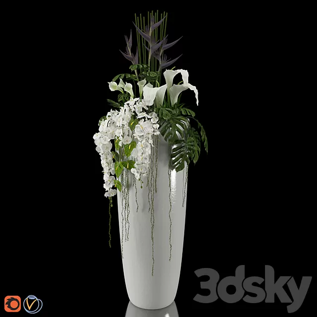 Plants – Flowers – 3D Models Download – EXOTIC arrangement Plants – Flowers – 3D Models Download – EXOTIC arrangement