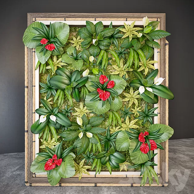 Plants – Flowers – 3D Models Download – Fytowall with slope (max 2011) Plants – Flowers – 3D Models Download – Fytowall with slope (max 2011)