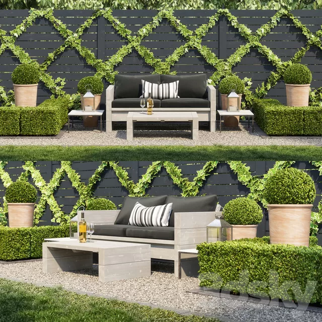Plants – Flowers – 3D Models Download – Garden seating area (max 2011 Vray; Corona; fbx) Plants – Flowers – 3D Models Download – Garden seating area (max 2011 Vray; Corona; fbx)