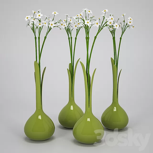 Plants – Flowers – 3D Models Download – Onion vase by Iris Zohar