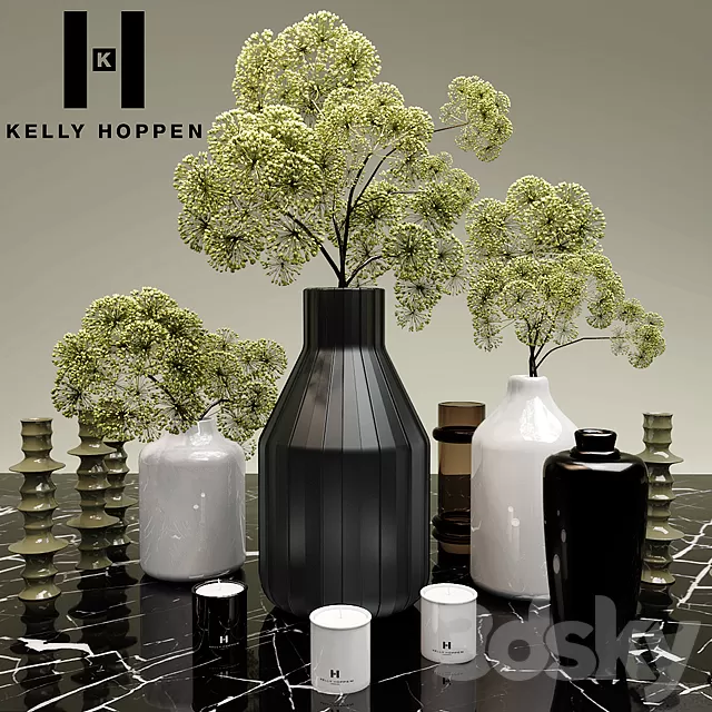 Plants – Flowers – 3D Models Download – Plants and vases site Kelly Hoppen (max 2010; obj) Plants – Flowers – 3D Models Download – Plants and vases site Kelly Hoppen (max 2010; obj)