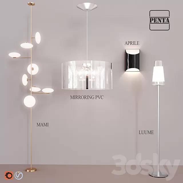 Ceiling Lights – 3D Models Download – 0083