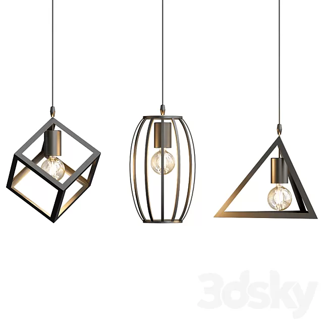 Ceiling Lights – 3D Models Download – 0225 Ceiling Lights – 3D Models Download – 0225