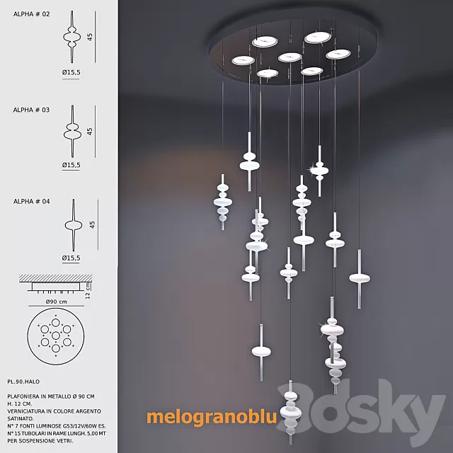Ceiling Lights – 3D Models Download – 0357 Ceiling Lights – 3D Models Download – 0357