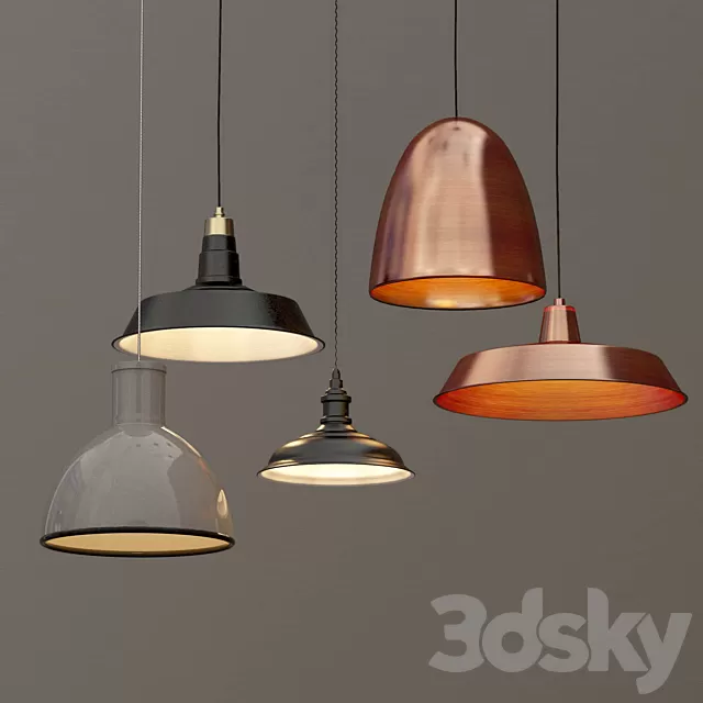 Ceiling Lights – 3D Models Download – 0536